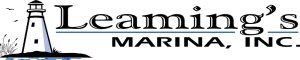 Leaming's Marina, 'logo'. 91 Marine Road, Waretown, NJ. W:300 H:60 Type: PSP Jpeg. 7.78kb
